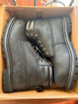 Safety Loong black construction boots men’s size 9