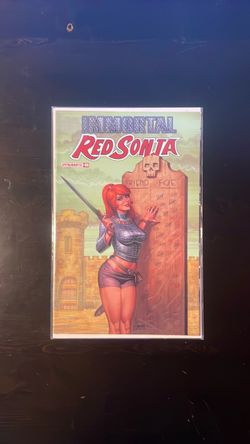 Immortal Red Sonja Dynamite Comic Book