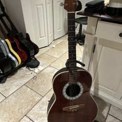 Ovation Ultra Series:  Model 1312 Acoustic Guitar 