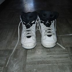 White Air Jordan's