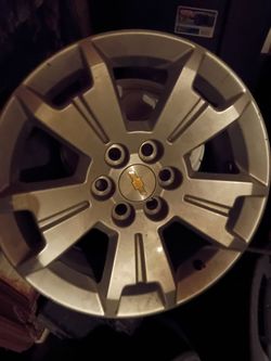 Chevy rims like new