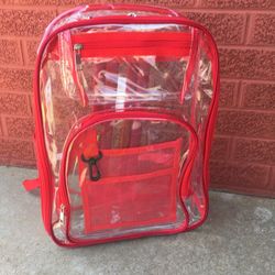 New Clear School Backpack 