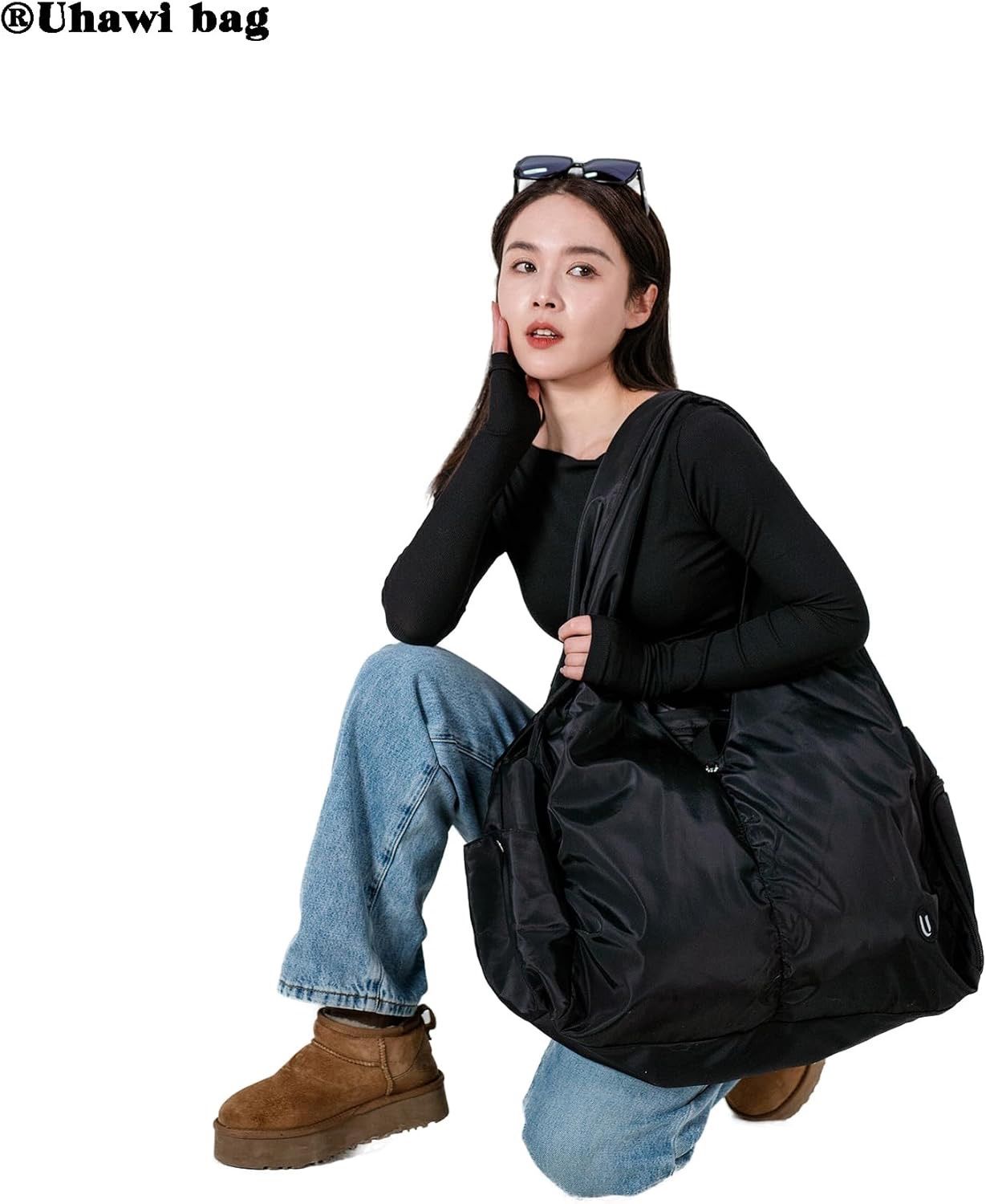 Gym Bag with Yoga Mat Holder