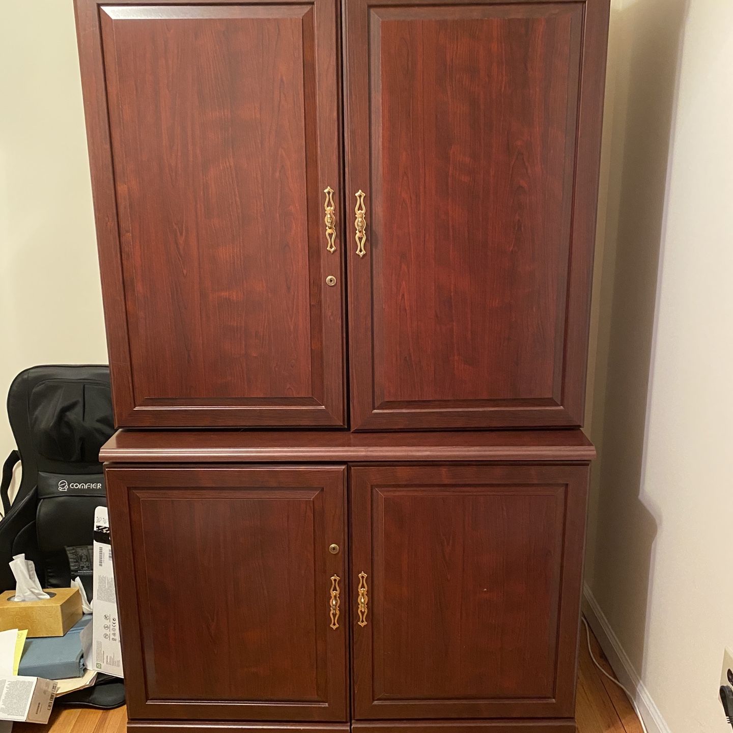 Desk Cabinet With Doors