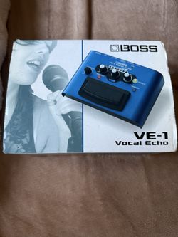 Boss VE-1 Vocal Echo For Vocal Sound Performance