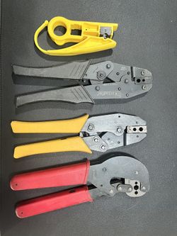 Coax Stripper And Crimper