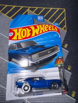 🔥Hot Wheels HW Dream Garage '67 Camaro Blue Diecast Car Dollar Tree Exclusive!