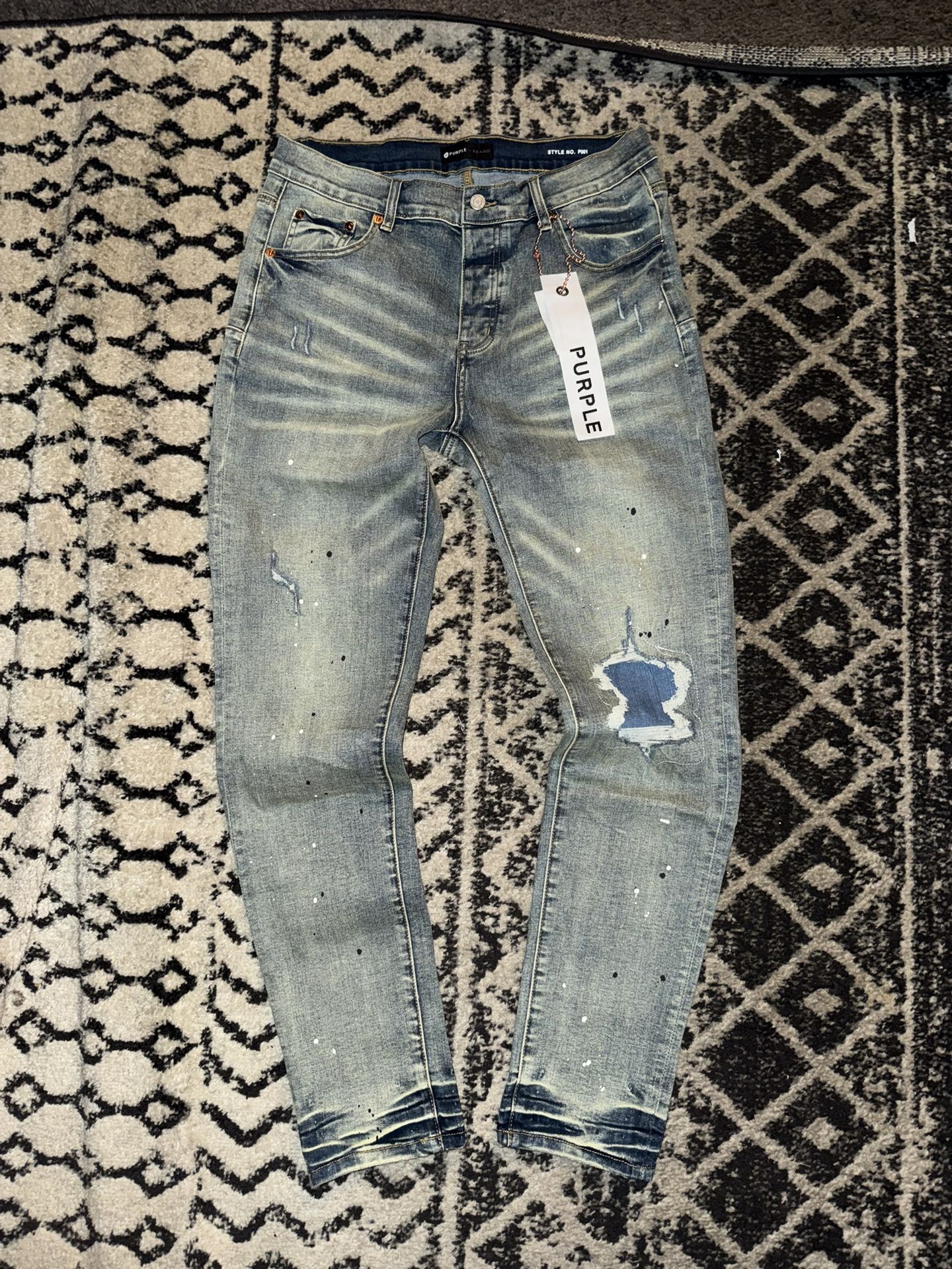 Purple Jeans (Size 36)