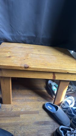 Small Solid wooden table