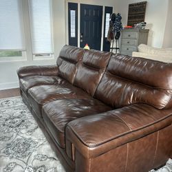 Leather Couch For Sale ! 