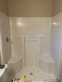 Sale Material & Tile Floor Ston Shower 🚿 Panel Sale Well And Floor And Backplach 