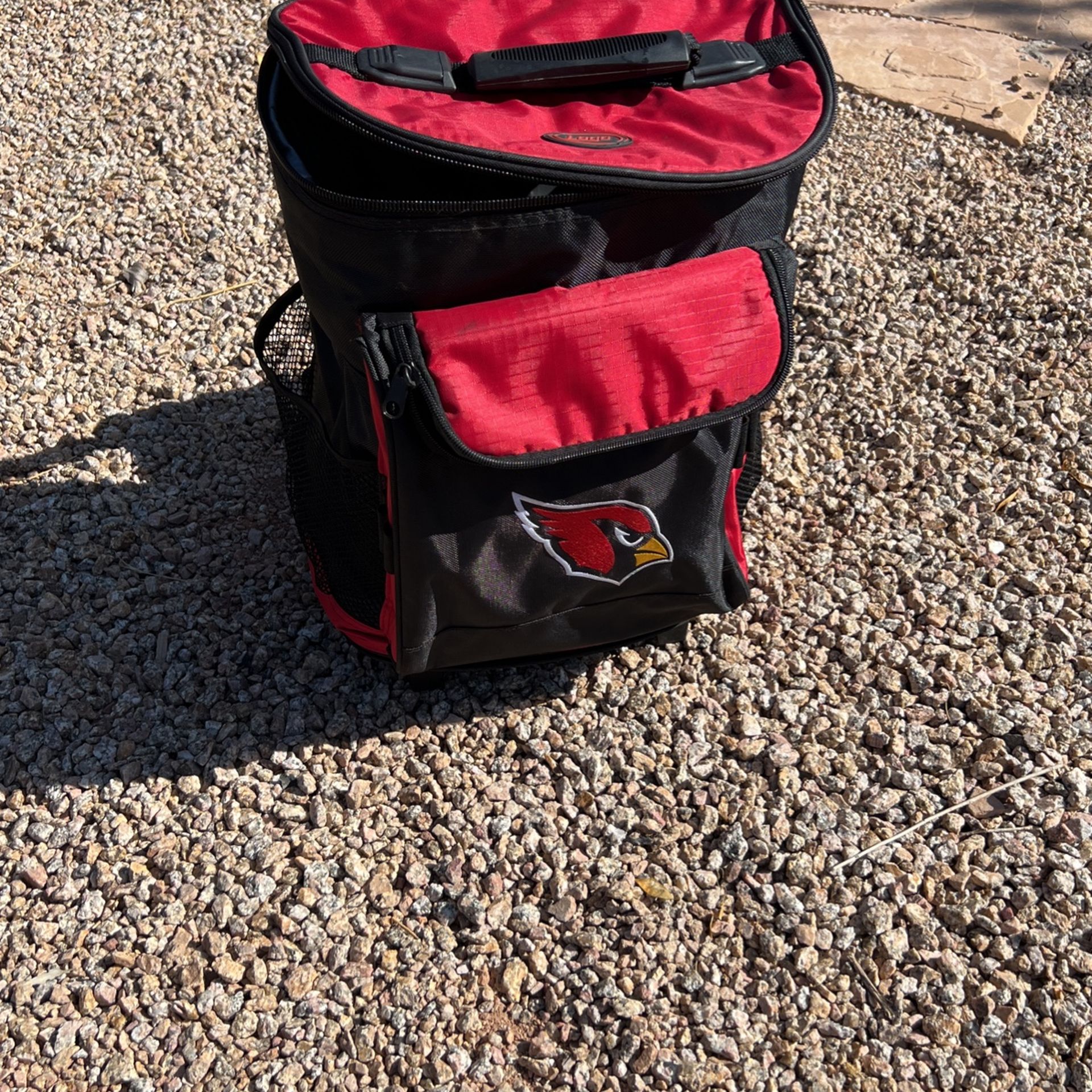 Cardinals Rolling Cooler Backpack
