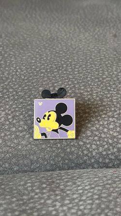 Disney Mickey Mouse Purple Pin