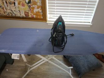 Iron and ironing board