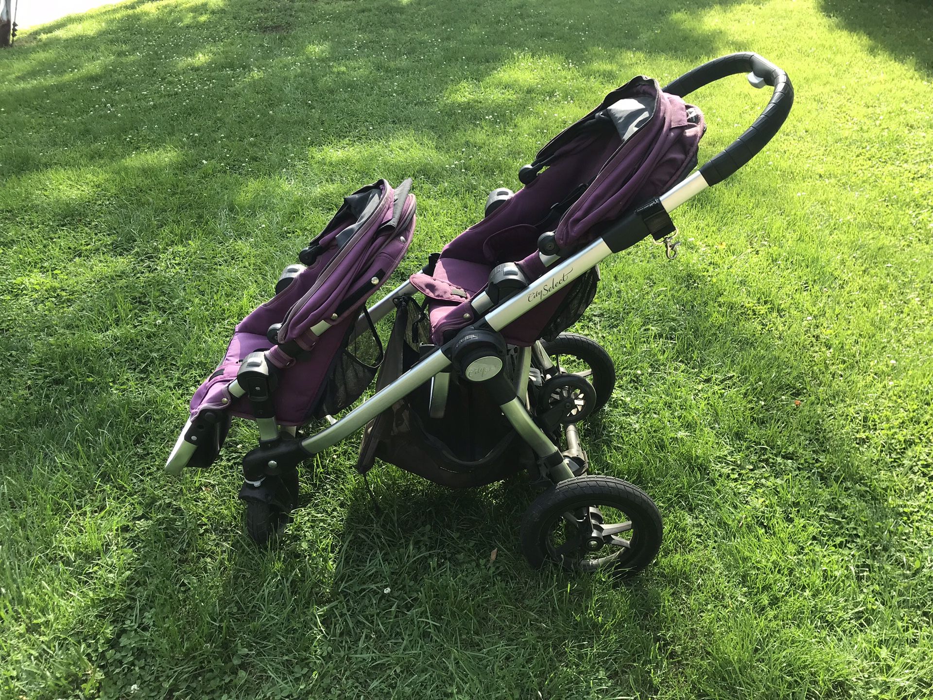 Citi select double stroller with glider