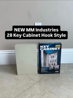 Brand New MM Industries 28 Key Cabinet Hook Style (1 Available)