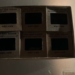 Vintage Slides Of 1954 Rose Parade (64 Total)