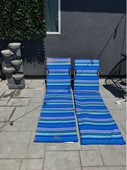Beach sand chairs
