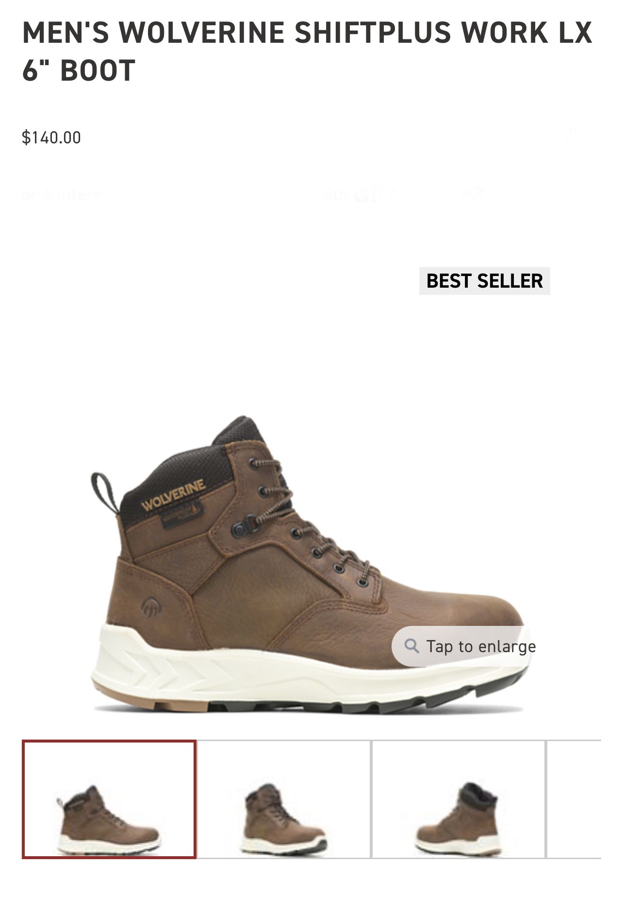 Wolverine Hellcat Wedge 6” Boot