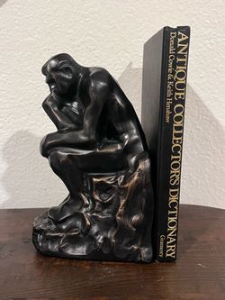 1999 Barnes and noble The Thinker Bookend