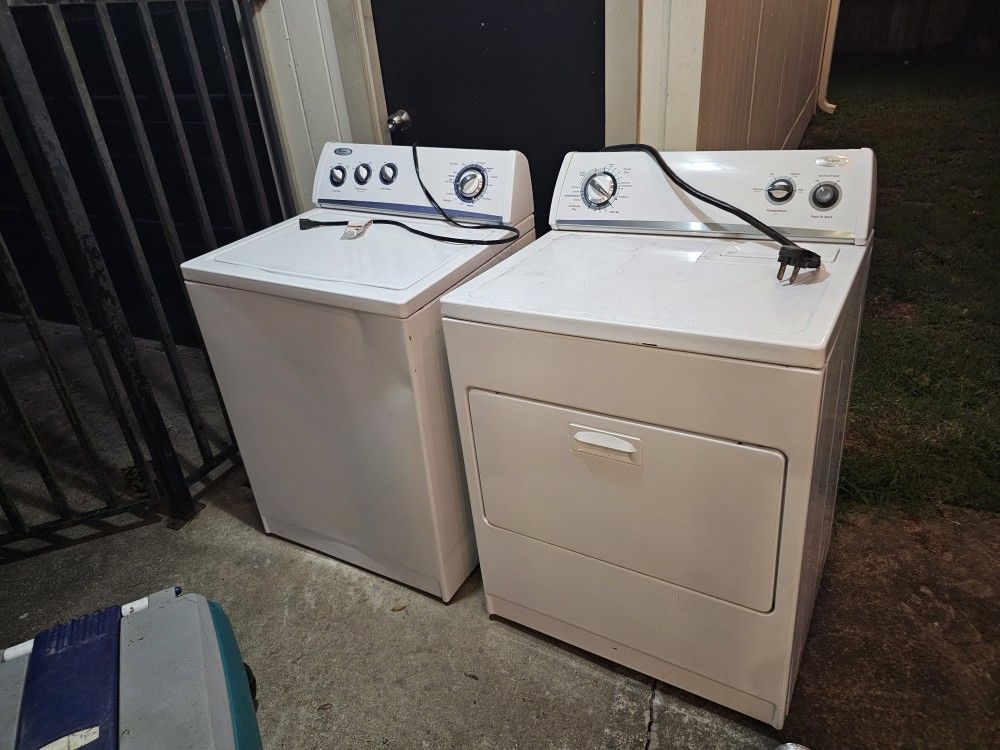 Washer And Dryer