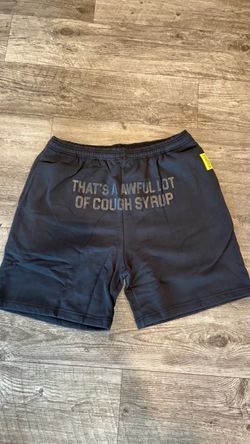 Cough Syrup Black Shorts | Brand New
