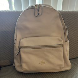 Cream Color Coach Backpack for Sale in El Paso, TX - OfferUp display picture 1