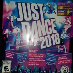Xbox 1 Just Dance 2018