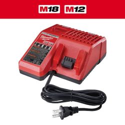 Milwaukee M12 and M18 Multi-Voltage Battery Charger