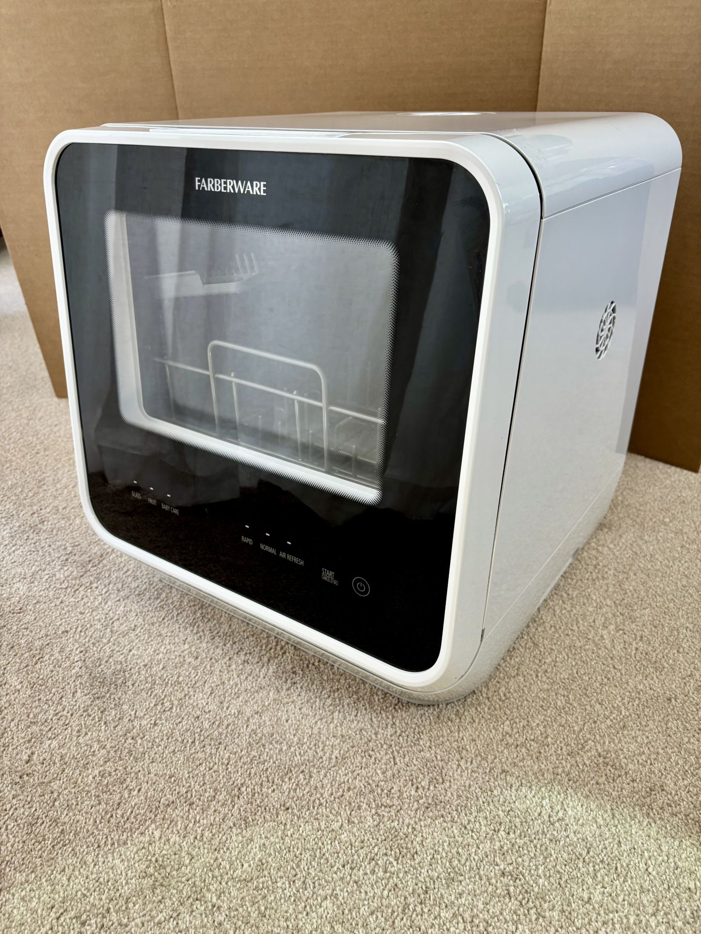 Farberware FDW05ASBWHA Complete Portable Countertop Dishwasher