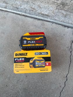 DEWALT FLEXVOLT 20V/60V MAX Lithium-Ion 9.0Ah Battery