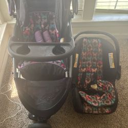 stroller and car seat 
