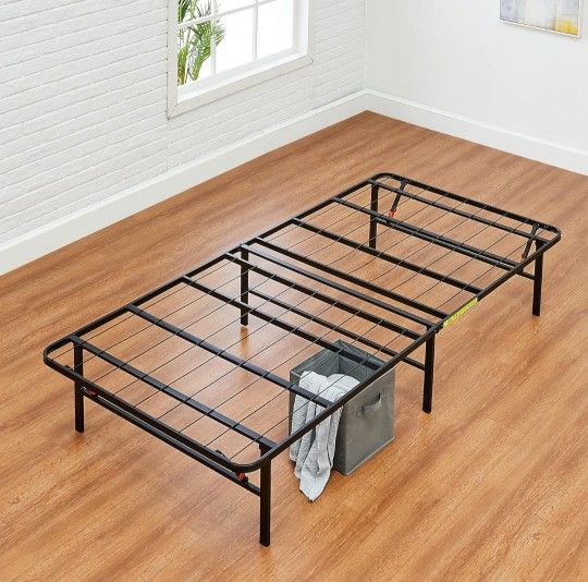 Sturdy Foldable Twin Bed Frame