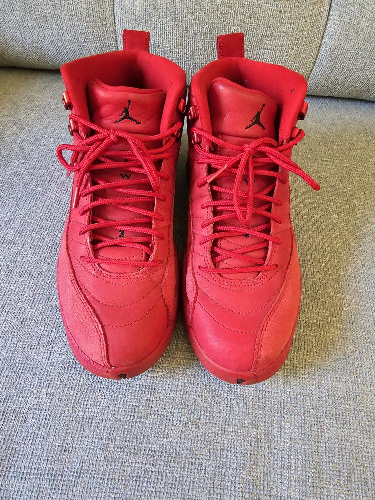 jordan 12 gym red shoes