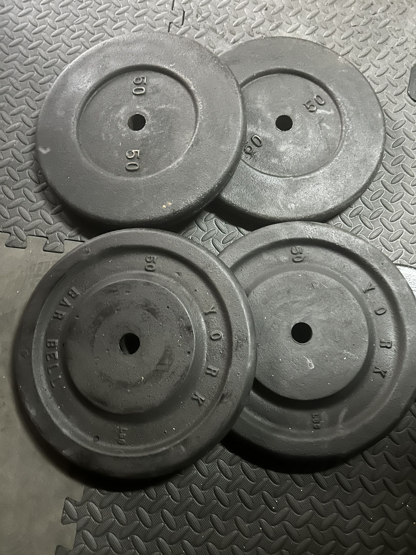 200lbs Standard Iron Weight Plates