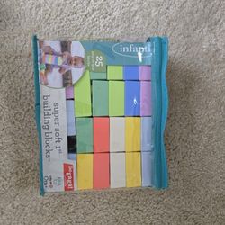 Infantino Super Soft 1st Building Blocks