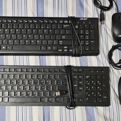 Keyboards & Mice (WiFi & USB)