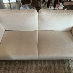 sherpa couch for sale!