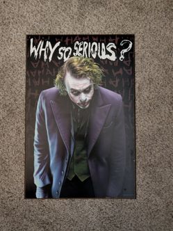 Wooden Joker Poster