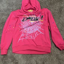 Pink Spider Hoodie 