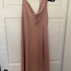 Blush Long Dress Size M