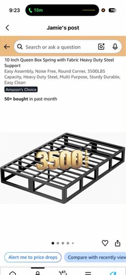 Queen bed box spring