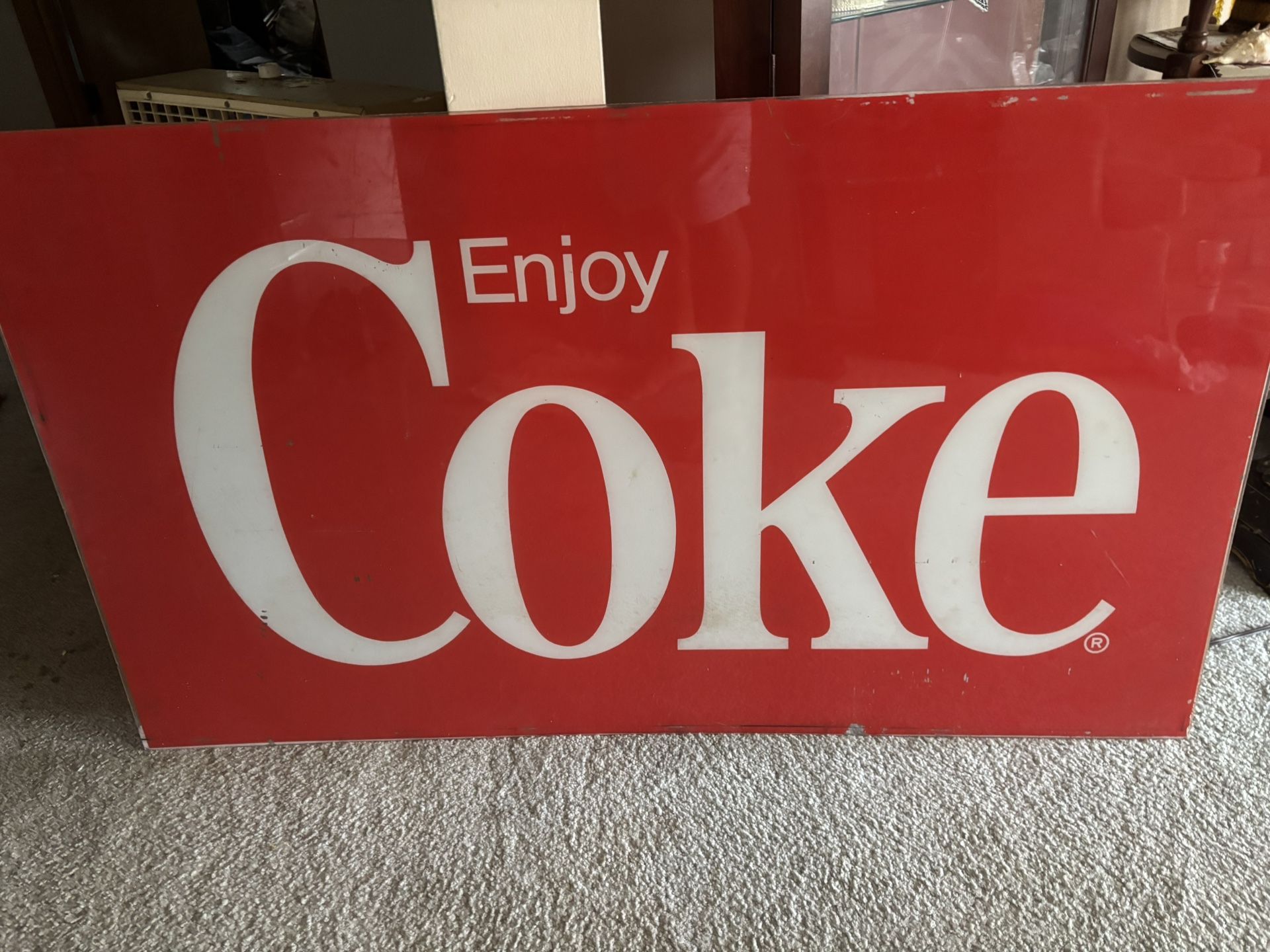 Antique Coke Sign -municipal Stadium