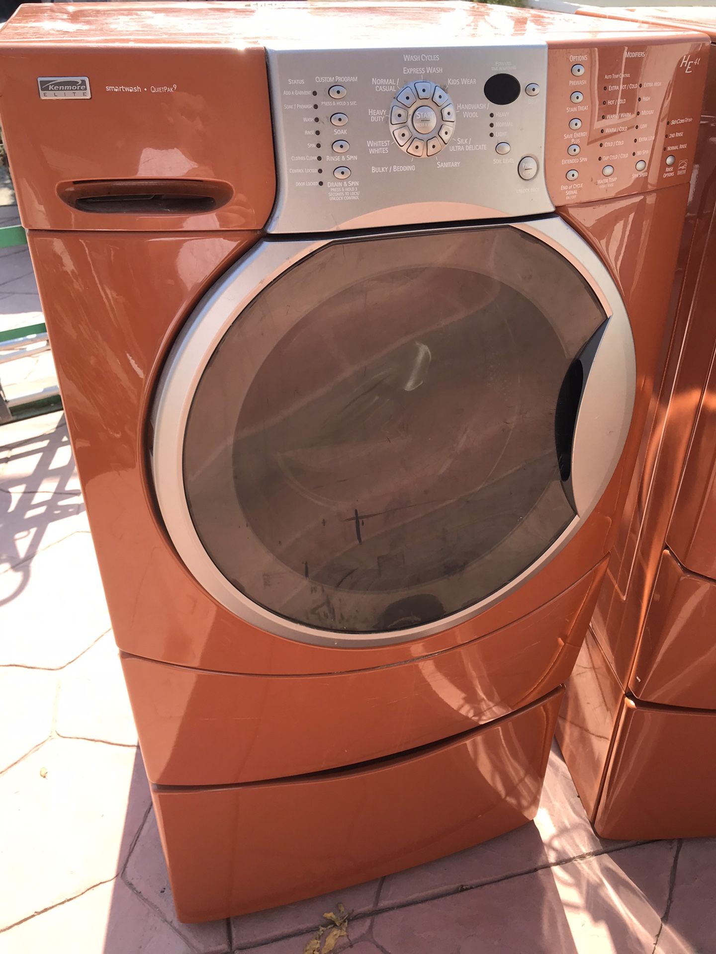Kenmore washer and gas dryer (Washer Not working)