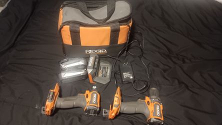 RIDGID brushless subcompact driver and drill combo