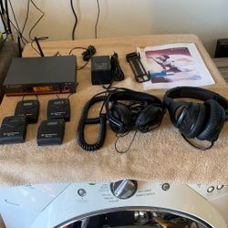 Sennheiser Lot EW100 EW300 Wireless Equipment 