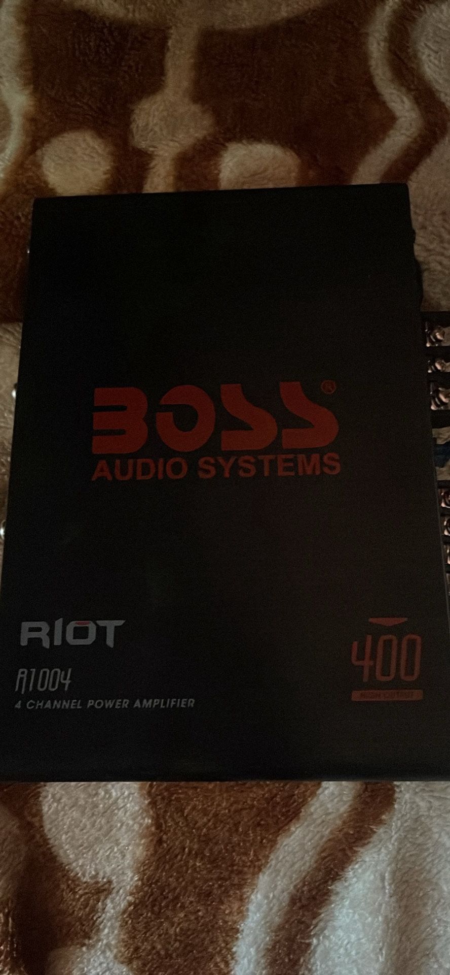 Boss 4 Channel Amp