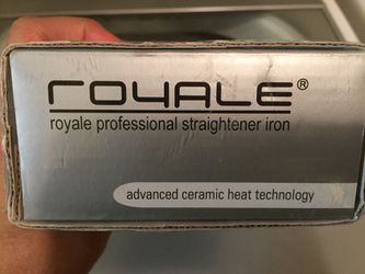 Royale wet & dry straightener