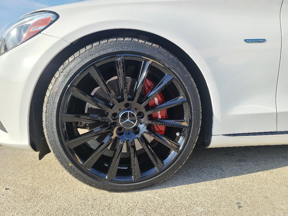 19 INCH NEW WHEELS STAGGERED AMG STYLE FOR MERCEDES BENZ C250 C300