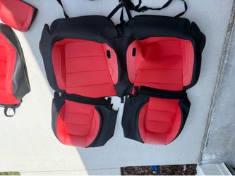 Mustang leather seat covers